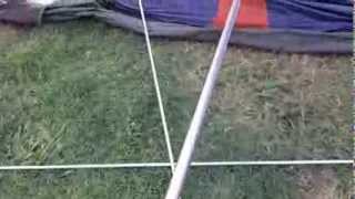 Kingdom 6 Tent Setup Howto [upl. by Nekciv]