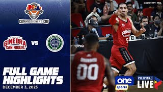 Brgy Ginebra vs Terrafirma highlights  PBA Season 48 Commissioners Cup  Dec 3 2023 [upl. by Coletta]