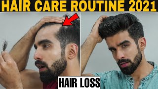 AFFORDABLE HAIR CARE ROUTINE for HAIR LOSS amp DANDRUFF HAIR FALL SOLUTION  HAIR THINNING HINDI [upl. by Tinaret542]