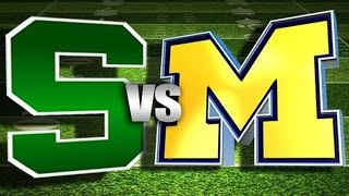 No 2 Michigan at Michigan State No Huddle 102916 [upl. by Nevi]