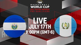 ESA v GUA  Full Basketball Game  FIBA Basketball World Cup 2027  Central American PreQualifiers [upl. by Duma]