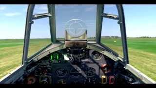 IL2 Cliffs of Dover  Tutorial  HurricaneMkI Rotol 100Oct Standard Landing Procedure [upl. by Ahsiekel794]