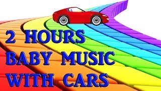 Help your Baby Sleep with Cars 2 Hours ♫ Baby Sleep Music ♫ Disney Pixar Movie Cars [upl. by Attiuqahs]