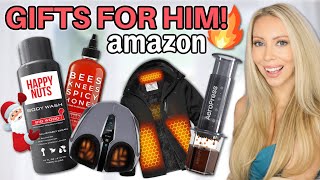 30 WOW FACTOR Amazon Gifts Men Actually Want 🎁 Mens Gift Guide 2023 [upl. by Jammie]