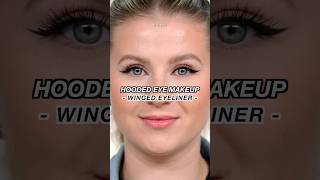 Eyeliner For Hooded Eyes hoodedeyemakeup [upl. by Ardried]