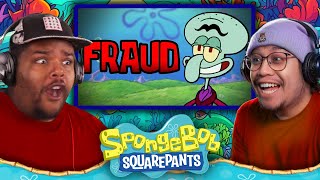 SPONGEBOB CONSPIRACY The Squilliam Theory GROUP REACTION [upl. by Teodorico]