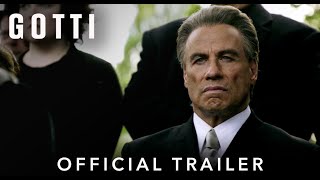 GOTTI  Official HD International Trailer  Starring John Travolta [upl. by Ellac]