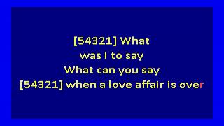 Frank Sinatra amp Antonio Carlos Jobim  How insensitive karaoke [upl. by Innaig]