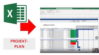 Projektplan I Projektforschritt kontrollieren I Excel Vorlage I Excelpedia [upl. by Callas]