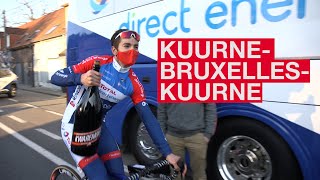 210228 En immersion avec le Team TDE  Kuurne Brussel Kuurne [upl. by Anilrats]