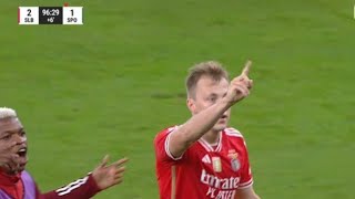 João Neves Goal Benfica vs Sporting 21 Casper Tengstedt Goal  All Goals and Extended Highlights [upl. by Barlow409]