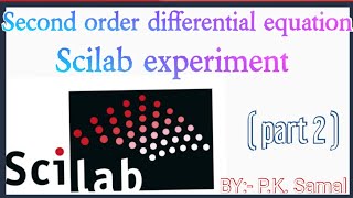 Second order differential equation using scilab [upl. by Dosh]