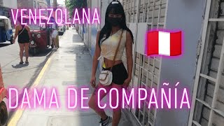 Entrevisto a chica venezolana que trabaja como dama de compañí pr3pag0 en Perú 🇵🇪 😱 [upl. by Ainalem21]