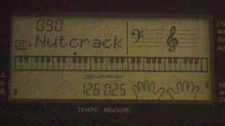 Casio Demo Songs  090 MARCH FROM quotTHE NUTCRACKERquot [upl. by Anrapa]