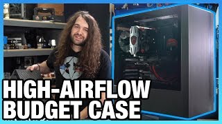 Cooler Master NR600 Case Review High Airflow on a Budget [upl. by Aizatsana]