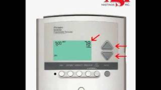 Thermostat Model 1800  Programming [upl. by Hauck]