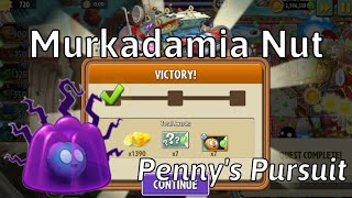 Plants vs Zombies 2 Penny Pursuit Murkadamia Nut Week 211 Day 15 Boss Fight Gameplay [upl. by Avruch]