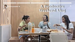 ✨ A Productive Weekend Vlog episode 4  Bonding With The Mings 🌼 [upl. by Eletnahc398]