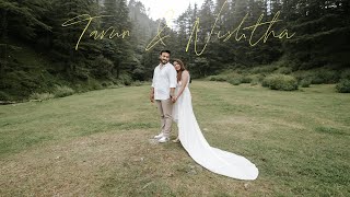 BEST PRE WEDDING SHOOT IN MUSSOORIE 2023  TARUN amp NISHTHA SATNAM PRODUCTIONS  INDIA [upl. by Neelahtak]