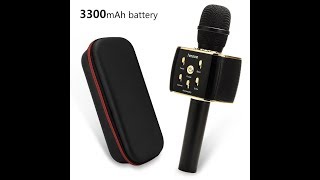 Hmovie 3300mAh 12W HiFi Bluetooth Speaker amp Karaoke Microphone [upl. by Jillayne]