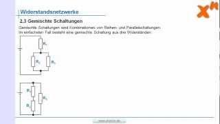 Elektrotechnik 23 Gemischte Schaltungen [upl. by Bram]