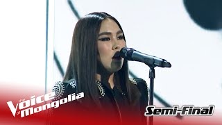 Enguun  quotCreepquot  SemiFinal  The Voice of Mongolia 2018 [upl. by Bear]