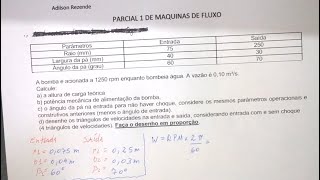 Exercício máquinas de fluxo [upl. by Aitercal54]