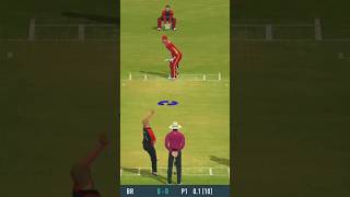 Glenn Mcgrath Bowling Action In Slow Motion 😱 Real Cricket 24 shorts [upl. by Aninat]