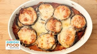 Lighter Eggplant Parmesan  Everyday Food with Sarah Carey [upl. by Henricks]