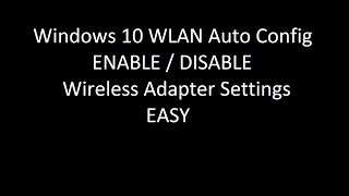 Resolved  Windows wireless service not running on this computer [upl. by Nnaeitak]