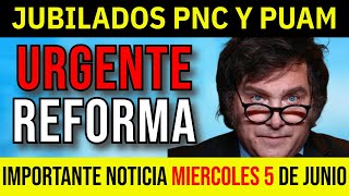 🛑URGENTE NOTICIA💥 para los Jubilados y Pensionados de Anses MILEISENADOAUMENTOBONO [upl. by Hanny]