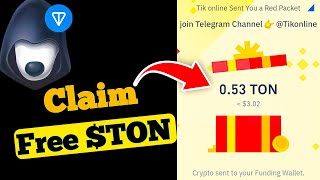 🎁 Claim Free 053 TON Giveaway  Red Packet Code Today  Red Packet Code in Binance redpacket [upl. by Winstonn615]