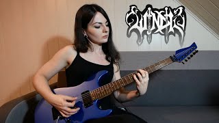 Windir  Martyrium guitar cover [upl. by Gunzburg593]