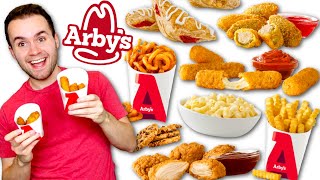 I tried ALL of Arbys SIDES Which Is The Best  Dessert Menu Review [upl. by Amii]