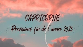 ♑ CAPRICORNE ♑  Prévisions octobre novembre décembre 2023 [upl. by Notna]