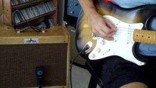 Tweed Deluxe Speed Shop Glassy Clean Strat [upl. by Anilemrac59]