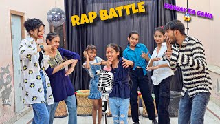 Rap battle challenge 💃🏽 kiski rap hai sabse best  Round 1 [upl. by Zahara]