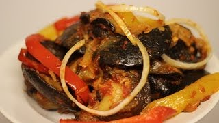 How to make a Snail Stew  African Giant Snail Recipe [upl. by Giavani]