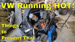 VW AIr cooled engine running hot here are some pointers [upl. by Armillas]