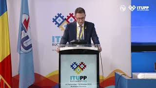 ITU PP22 Policy statement Mr Stefan Schnorr Germany [upl. by Narton]