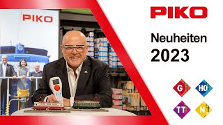 PIKO V117 Neuheitenvorstellung 2023 G H0 TT und N [upl. by Simetra]