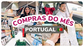 COMPRAS DO MÃŠS em PORTUGALðŸ›’  QUANTO GASTEIðŸ’°ðŸ’¸ [upl. by Calabresi]