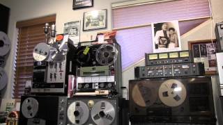 Reel to Reel Tape Recorder collection overview Part 2 of 3 Reel2ReelTexas [upl. by Dnomder]