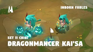 DRAGONMANCER KAISA  ROTATING SHOP 1414  TFT SET 11 [upl. by Rhpotsirhc]