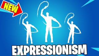 Fortnite Expressionism Emote 1 HOUR [upl. by Aicel359]