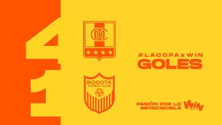 Once Caldas vs Bogotá goles  Copa BetPlay Dimayor 2024  Fase 1  Partido vuelta [upl. by Amme]