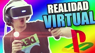 REALIDAD VIRTUAL EN PLAYSTATION [upl. by Ranit463]