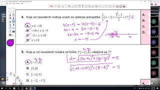 Riješena Državna matura iz Matematike B razina 2019 ljeto [upl. by Antonio738]