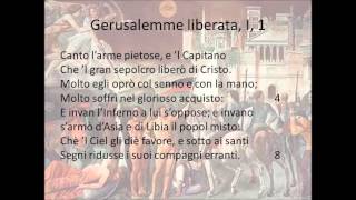 Il proemio della Gerusalemme liberata [upl. by Persas685]