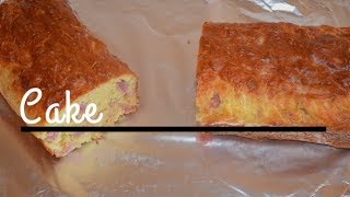 Recette de cake salé moelleux aux lardons  Nelly ♡ [upl. by Hniht]